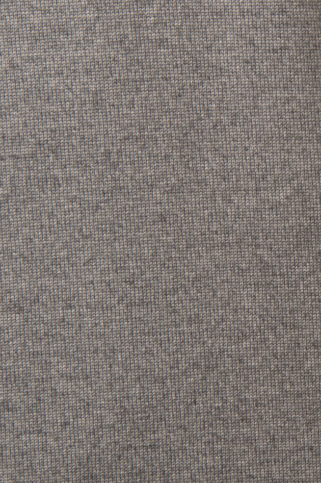 Zanieri Pullover aus Wolle in Grau meliert