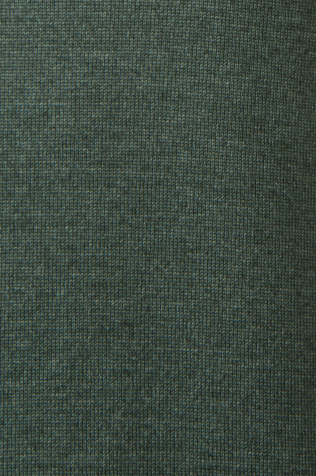 Zanieri Pullover aus Wollein Grün meliert