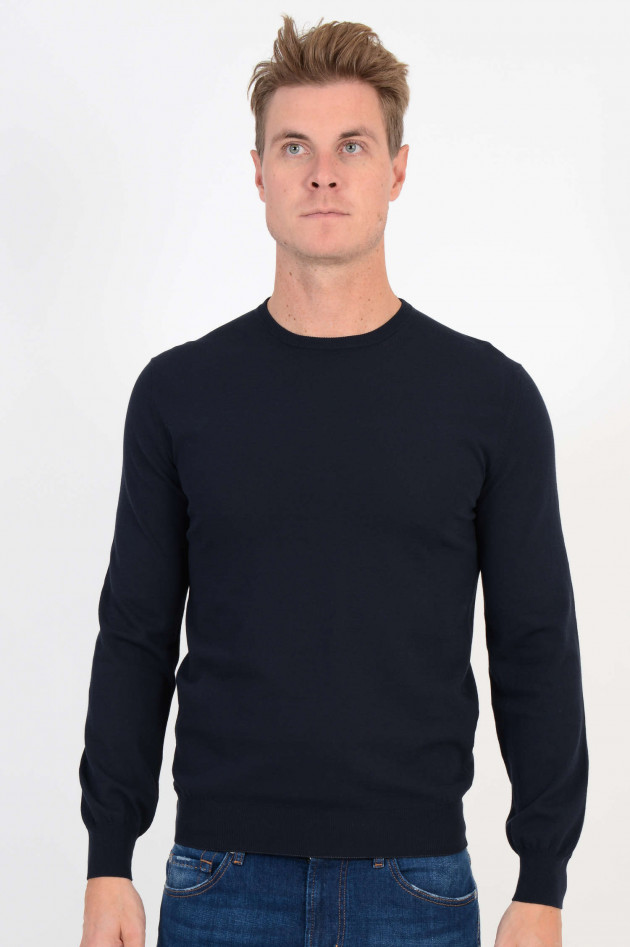 Zanieri Pullover in Navy