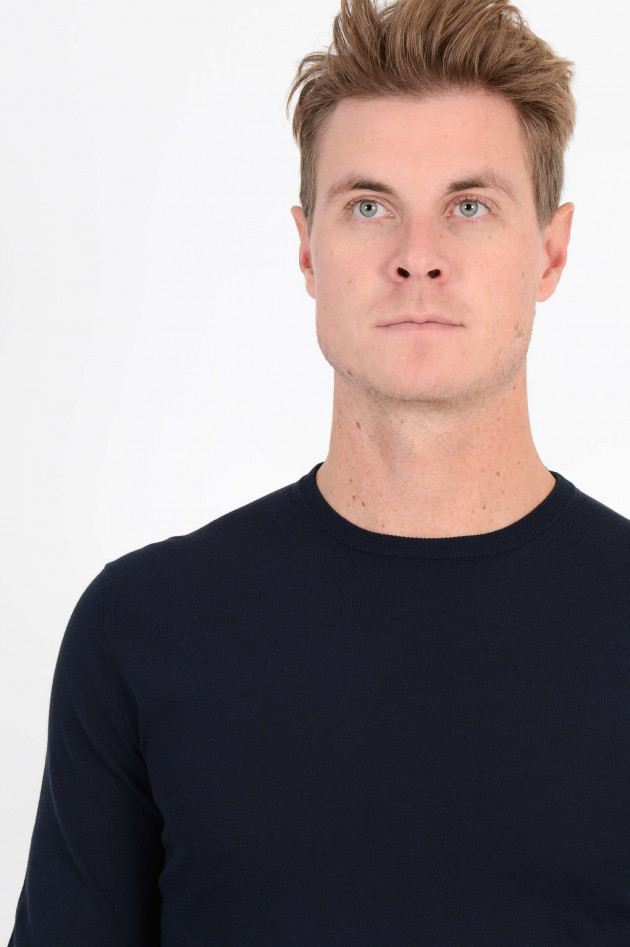 Zanieri Pullover in Navy