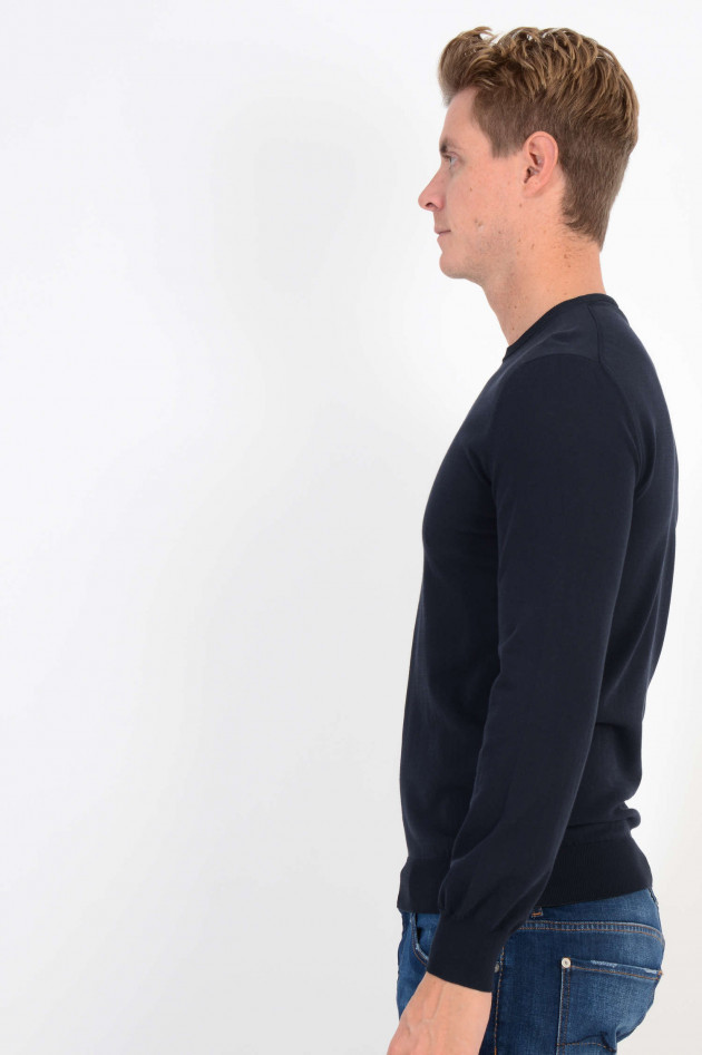 Zanieri Pullover in Navy