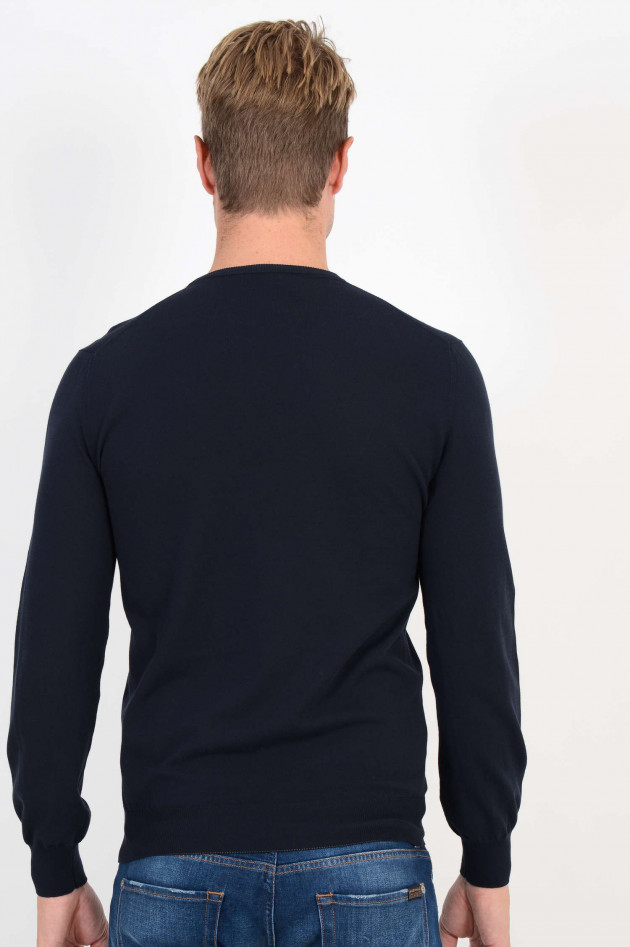 Zanieri Pullover in Navy