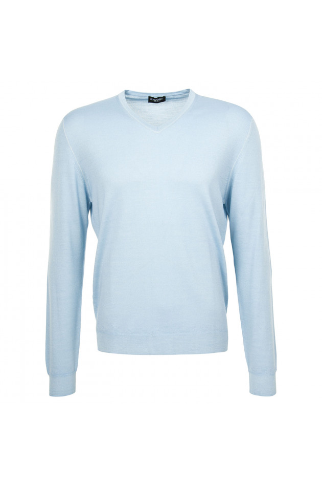 Zanieri Pullover in Himmelblau