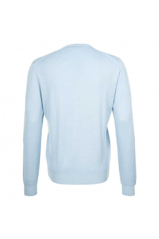 Zanieri Pullover in Himmelblau