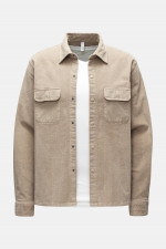 Cord Overshirt OYSTER in Beige