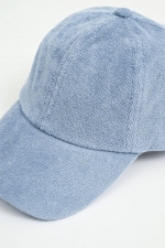 Basecap aus Frottee in Sky