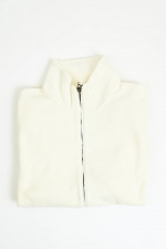 Jacke in Fleece-Optik in Ivory