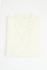 Frottee Polo in Ivory