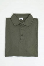 Jersey-Poloshirt in Jungle Green