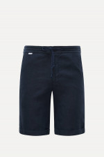 Leinen Bermuda in Navy