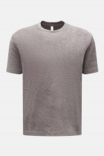 Frottee-Shirt TERRY in Hellgrau