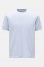 Kurzarm-Shirt in Hellblau