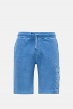 Fleece Sweatshorts in Hellblau