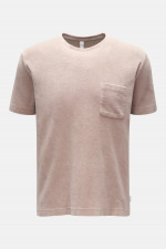 Frottee T-Shirt TERRY in Taupe