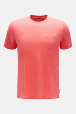Strick-Shirt LINEN KNIT TEE in Koralle