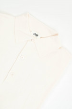 Poloshirt aus Baumwoll-Mix in Creme