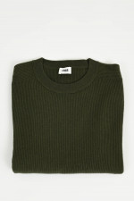 Pullover aus Woll-Cashmere-Mix  in Oliv
