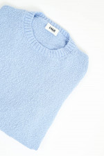 Pullover aus Baumwolle in Skywave