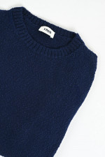 Pullover aus Baumwolle in Marine