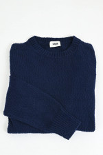 Pullover aus Baumwolle in Marine