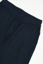 Baumwoll-Mix Short in Marine