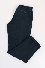 Chino COACH aus Leinen in Navy