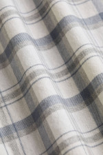 Button-Down Hemd in Grau/Greige