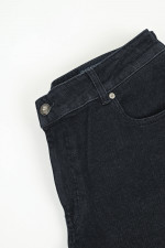 Jeans DANTE mit Cashmere-Mix in Schwarz