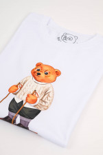 Organic T-Shirt FILOU XXX in Weiß