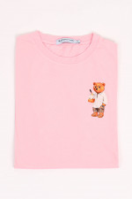 T-Shirt THE SEASIDE SIPPER in Rosa