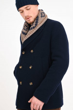 Cabanjacke SERANO mit Schalkragen in Navy 
