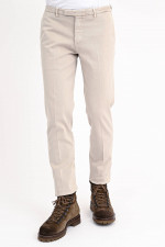 Chino aus Baumwolle in Sand