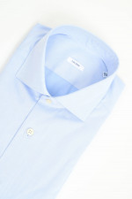 Slim-Fit Hemd in Hellblau