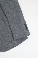 Sakko aus Woll-Cashmere-Mix in Grau