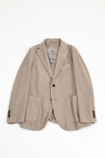 Sakko aus Wolle in Quarzo