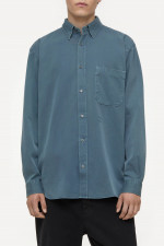 Overshirt in dunklem Petrol