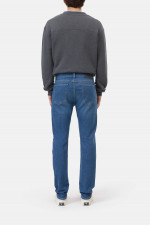 Jeans UNITY SLIM 5-Pocket Style in Mittelblau