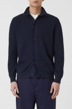 Rippstrick Cardigan in Navy