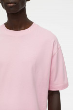 T-Shirt aus Bio-Baumwolle in Rosa