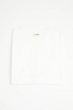 Basic Kurzarm-Shirt in Weiß