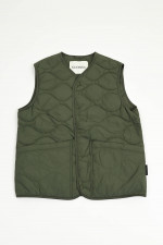 Stepp-Gilet in Oliv