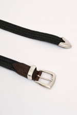 Ledergürtel in Dunkelbraun