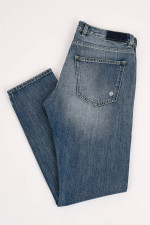 Slim Fit Jeans in Mittelblau