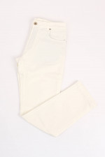 Slim-Fit Jeans aus Baumwolle in Weiß