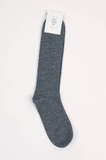 Wollmix Socken in Grau