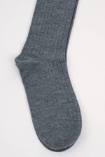 Wollmix Socken in Grau