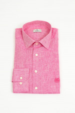 Leinenhemd in Pink