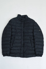 Gemusterte Daunenjacke in Midnight