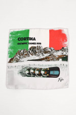 Einstecktuch OLYMPIA CORTINA in Weiß