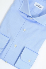 Hemd aus Baumwolle in Hellblau